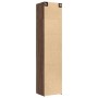 Armario estrecho madera ingeniería marrón roble 50x42,5x225 cm de , Aparadores - Ref: Foro24-3281307, Precio: 226,20 €, Descu...