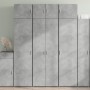 Armario de madera de ingeniería gris hormigón 70x42,5x225 cm de , Aparadores - Ref: Foro24-3281332, Precio: 237,40 €, Descuen...