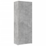 Armario de madera de ingeniería gris hormigón 70x42,5x225 cm de , Aparadores - Ref: Foro24-3281332, Precio: 237,40 €, Descuen...