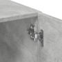Armario de madera de ingeniería gris hormigón 70x42,5x225 cm de , Aparadores - Ref: Foro24-3281332, Precio: 237,40 €, Descuen...