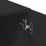Armario de madera de ingeniería negro 70x42,5x225 cm de , Aparadores - Ref: Foro24-3281330, Precio: 266,14 €, Descuento: %