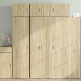 Armario de madera de ingeniería roble Sonoma 70x42,5x225 cm de , Aparadores - Ref: Foro24-3281324, Precio: 280,16 €, Descuent...