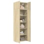 Armario de madera de ingeniería roble Sonoma 70x42,5x225 cm de , Aparadores - Ref: Foro24-3281324, Precio: 280,16 €, Descuent...