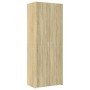 Armario de madera de ingeniería roble Sonoma 70x42,5x225 cm de , Aparadores - Ref: Foro24-3281324, Precio: 280,16 €, Descuent...
