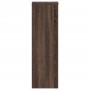 Soportes de plantas 2 uds madera marrón roble 25x25x80 cm de , Soportes para macetas - Ref: Foro24-852948, Precio: 54,83 €, D...