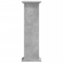 Soportes de plantas madera ingeniería gris hormigón 33x33x100cm de , Soportes para macetas - Ref: Foro24-852981, Precio: 54,9...