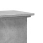 Soportes de plantas madera ingeniería gris hormigón 33x33x100cm de , Soportes para macetas - Ref: Foro24-852981, Precio: 54,9...