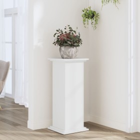 Soportes para plantas madera de ingeniería blanco 33x33x80 cm de , Soportes para macetas - Ref: Foro24-852969, Precio: 49,31 ...