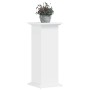 Soportes para plantas madera de ingeniería blanco 33x33x80 cm de , Soportes para macetas - Ref: Foro24-852969, Precio: 49,31 ...