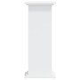 Soportes para plantas madera de ingeniería blanco 33x33x80 cm de , Soportes para macetas - Ref: Foro24-852969, Precio: 49,31 ...