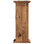 Soportes de plantas madera ingeniería envejecida 33x33x80 cm de , Soportes para macetas - Ref: Foro24-852976, Precio: 42,17 €...