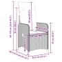 Set de mesa y sillas jardín 7 pzas con cojines ratán PE marrón de , Conjuntos de jardín - Ref: Foro24-3277072, Precio: 863,34...