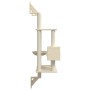 Árbol rascador para gatos de pared crema 153 cm de , Mobiliario para gatos - Ref: Foro24-172404, Precio: 68,67 €, Descuento: %