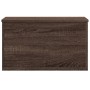 Caja de almacenaje madera ingeniería marrón roble 60x35x35 cm de , Baúles de almacenamiento - Ref: Foro24-840680, Precio: 63,...