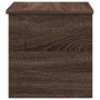 Caja de almacenaje madera ingeniería marrón roble 60x35x35 cm de , Baúles de almacenamiento - Ref: Foro24-840680, Precio: 63,...