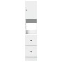 Mueble de cocina madera de ingeniería blanco 35x50x180 cm de , Armarios de cocina - Ref: Foro24-840758, Precio: 114,15 €, Des...