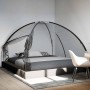 Mosquitera con puertas Mongolia 220 malla negra 200x200x135 cm de , Mosquiteras - Ref: Foro24-4010045, Precio: 28,19 €, Descu...