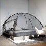 Mosquitera con puertas Mongolia 220 malla negra 200x200x135 cm de , Mosquiteras - Ref: Foro24-4010045, Precio: 28,19 €, Descu...