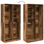 Armario de madera ingeniería envejecida 100x50x200 cm de , Armarios roperos - Ref: Foro24-3307772, Precio: 195,31 €, Descuent...