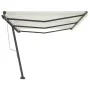 Toldo de pie automático color crema 600x300 cm de vidaXL, Toldos - Ref: Foro24-3069807, Precio: 691,44 €, Descuento: %