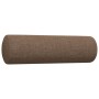 Juego de sofás 4 pzas con reposapiés y cojines tela marrón de , Sofás - Ref: Foro24-3278314, Precio: 713,75 €, Descuento: %