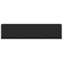 Mueble de TV con LED madera de ingeniería negro 165x34x40 cm de , Muebles TV - Ref: Foro24-852251, Precio: 112,49 €, Descuent...