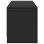Mueble de TV con LED madera de ingeniería negro 165x34x40 cm de , Muebles TV - Ref: Foro24-852251, Precio: 112,49 €, Descuent...