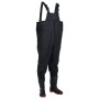 Vadeador de pecho con botas negro talla 39 de , Vadeadores para caza y para pesca - Ref: Foro24-4016982, Precio: 32,96 €, Des...
