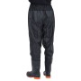 Vadeador de cintura con botas negro talla 43 de , Vadeadores para caza y para pesca - Ref: Foro24-4017022, Precio: 39,23 €, D...