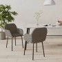 Sillas de comedor 2 uds terciopelo gris claro de , Sillas de comedor - Ref: Foro24-347648, Precio: 100,81 €, Descuento: %