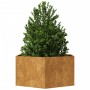 Jardinera hexagonal 104x90x45 cm acero desgastado de , Maceteros y jardineras - Ref: Foro24-851135, Precio: 76,92 €, Descuent...