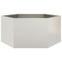 Jardinera hexagonal 104x90x45 cm acero desgastado de , Maceteros y jardineras - Ref: Foro24-851135, Precio: 76,92 €, Descuent...