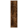Armario botiquín madera ingeniería roble ahumado 30x41x118 cm de , Taquillas y armarios de almacenamiento - Ref: Foro24-85516...
