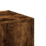 Armario botiquín madera ingeniería roble ahumado 30x41x118 cm de , Taquillas y armarios de almacenamiento - Ref: Foro24-85516...