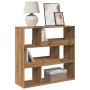 Estantería divisor de espacios roble artisian 100x33x94,5 cm de , Librerías y estanterías - Ref: Foro24-854444, Precio: 86,15...