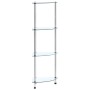 Estantería 4 niveles cristal templado transparente 30x30x100 cm en Librerías y estanterías | Comprar online en Foru.es