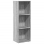 Estantería de madera de ingeniería gris Sonoma 40x30x114 cm de , Librerías y estanterías - Ref: Foro24-857872, Precio: 46,81 ...
