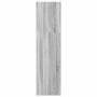 Estantería de madera de ingeniería gris Sonoma 40x30x114 cm de , Librerías y estanterías - Ref: Foro24-857872, Precio: 46,81 ...