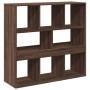 Estantería/divisor de espacios marrón roble 100x33x94,5 cm de , Librerías y estanterías - Ref: Foro24-854478, Precio: 84,76 €...