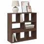 Estantería/divisor de espacios marrón roble 100x33x94,5 cm de , Librerías y estanterías - Ref: Foro24-854478, Precio: 84,76 €...