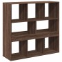Estantería/divisor de espacios marrón roble 100x33x94,5 cm de , Librerías y estanterías - Ref: Foro24-854478, Precio: 84,76 €...