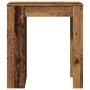 Mesa alta con estantes madera envejecida 95x47x103,5 cm de , Mesas de cocina y de comedor - Ref: Foro24-854389, Precio: 81,90...