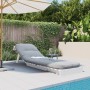 Futón sofá cama con colchón madera maciza blanco 60x206x11 cm de , Futones - Ref: Foro24-846747, Precio: 181,61 €, Descuento: %
