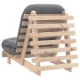 Futón sofá cama con colchón madera maciza de pino 70x206x11 cm de , Futones - Ref: Foro24-846751, Precio: 171,76 €, Descuento: %