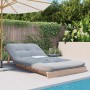 Futón sofá cama con colchón madera maciza de pino 100x206x11 cm de , Futones - Ref: Foro24-846766, Precio: 223,96 €, Descuent...