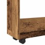 Carro de almacenaje estrecho 3 niveles madera envejecida de , Carros de cocina y comedor - Ref: Foro24-855257, Precio: 53,53 ...
