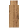 Armario de pared madera ingeniería roble artesanal 100x18x40 cm de , Estantes y estanterías - Ref: Foro24-854804, Precio: 34,...