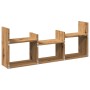 Armario de pared madera ingeniería roble artesanal 100x18x40 cm de , Estantes y estanterías - Ref: Foro24-854804, Precio: 34,...