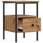 Mesitas noche 2 uds madera ingeniería roble artisan 34x36x50 cm de , Mesitas de noche - Ref: Foro24-857265, Precio: 95,58 €, ...