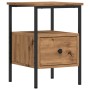 Mesitas noche 2 uds madera ingeniería roble artisan 34x36x50 cm de , Mesitas de noche - Ref: Foro24-857265, Precio: 95,58 €, ...